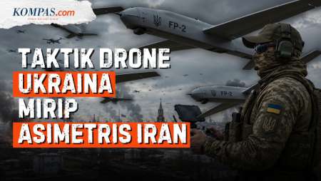 Taktik Baru Drone Ukraina: Kyiv Hantam Rusia Pakai Gaya Asimetris Mirip Iran, Peta Perang Berubah