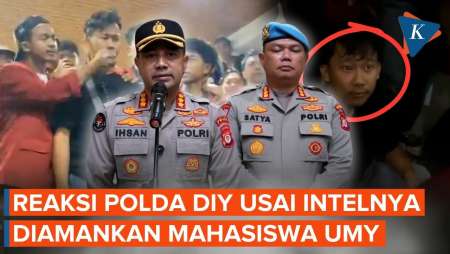 Intelnya Diamankan Mahasiswa Saat Tugas, Begini Respons Polda DIY