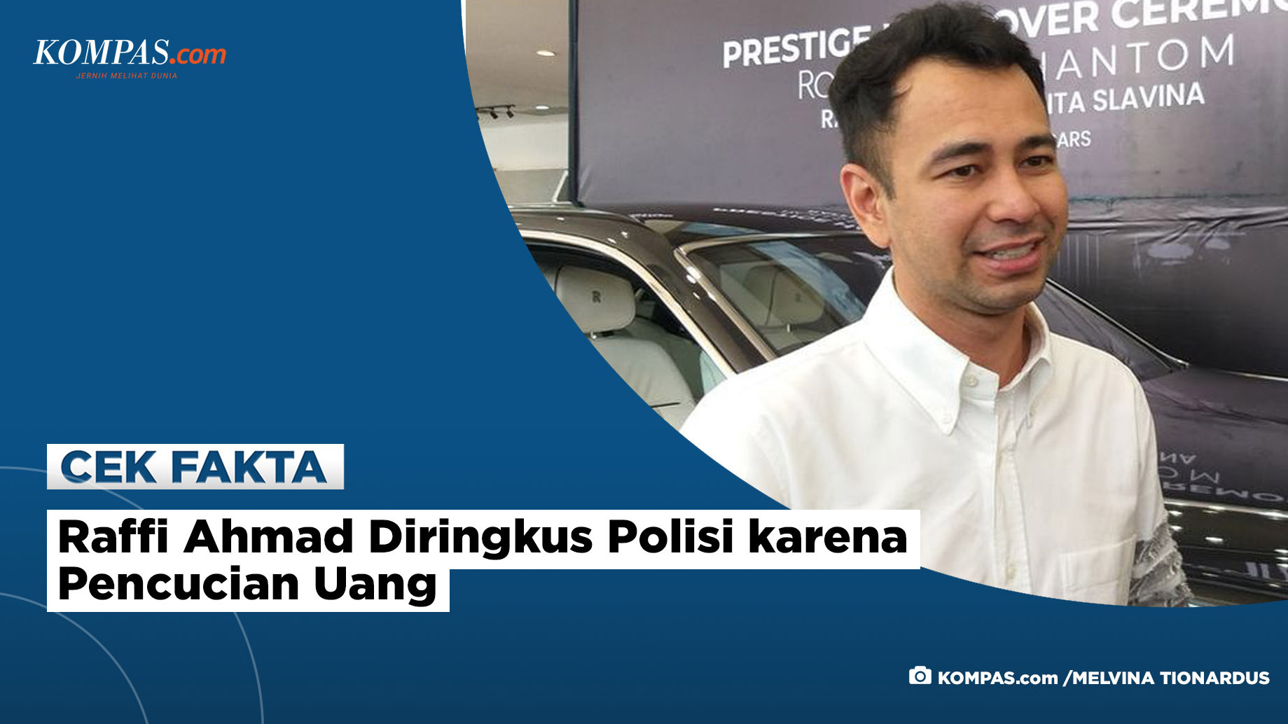[HOAKS] Raffi Ahmad Diringkus Polisi karena Pencucian Uang