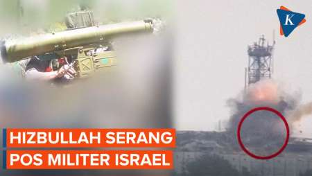 Balas Serangan! Hizbullah Bombardir Pangkalan Militer Israel