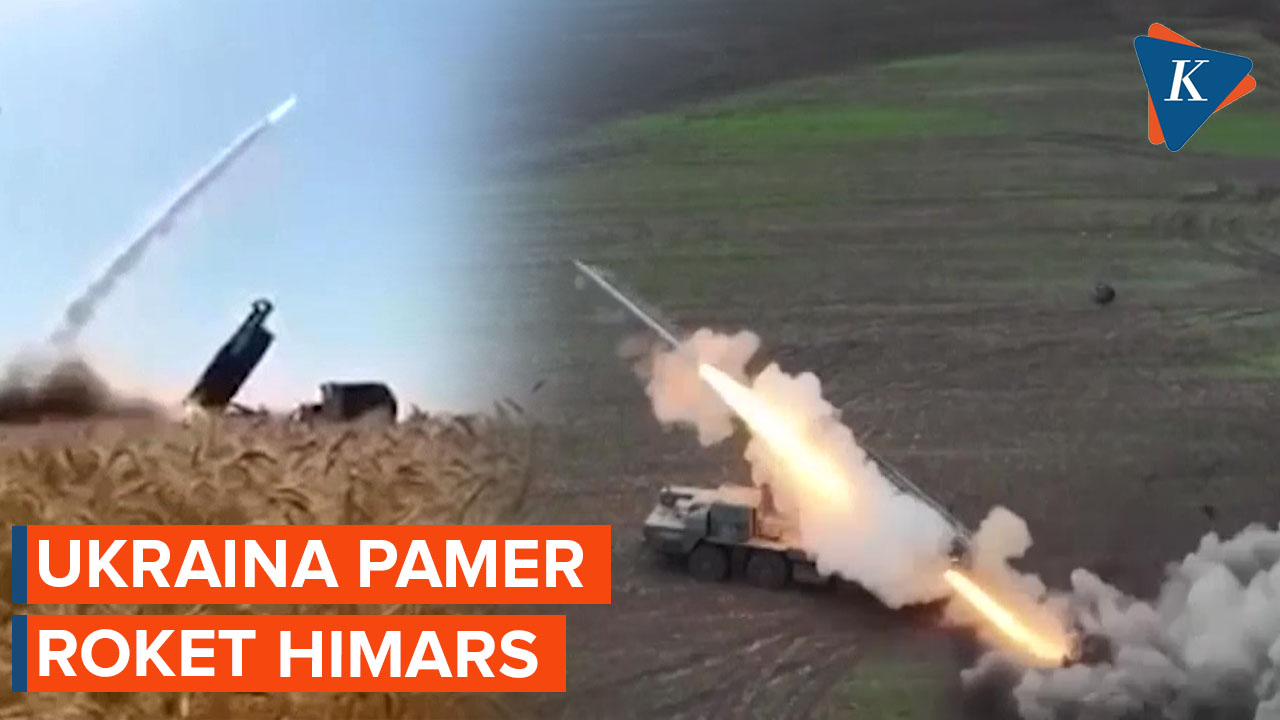 Ukraina Pamer Roket HIMARS