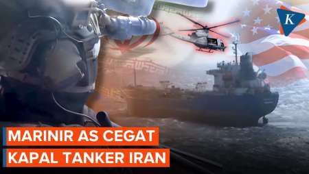 Marinir Amerika Serikat Cegat Kapal Tanker Iran Di Teluk Oman