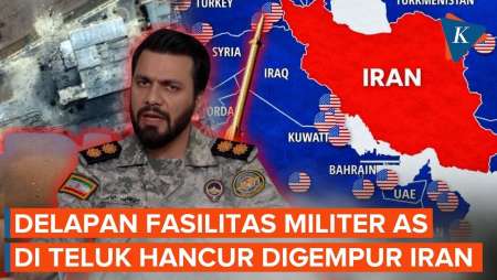 Iran Klaim 8 Fasilitas Militer AS Di Kuwait Dan Bahrain Telah Hancur!