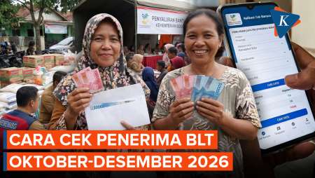 Cara Cek Bansos BLT Oktober-Desember 2026
