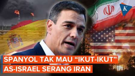 Spanyol "Ogah" Ikut-ikutan AS-Israel dalam Perang Iran!
