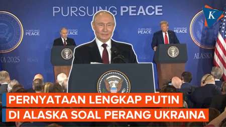 [FULL] Putin Sebut Telah Capai “Pemahaman” Soal Ukraina dengan Trump