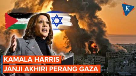 Janji Manis Kamala Harris Akhiri Perang Gaza jika Jadi Presiden AS