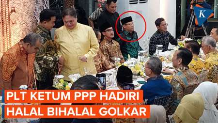 PPP Hadiri Halal Bihalal Golkar, Gabung Pemerintahan Prabowo-Gibran?
