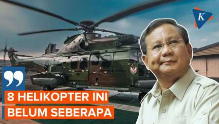 TNI AU Beli 8 Helikopter H225M, Prabowo: Ini Belum Seberapa