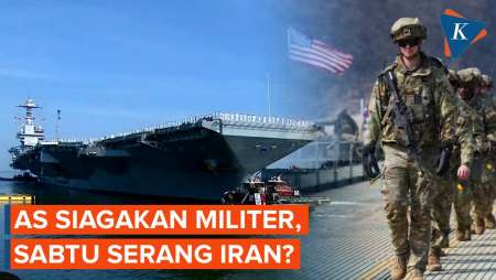 Pasukan AS Bersiaga Kemungkinan Serang Iran Mulai Sabtu