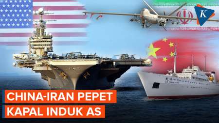 China-Iran Mulai Dekati USS Abraham Lincoln, AS Kerahkan Jet F-35