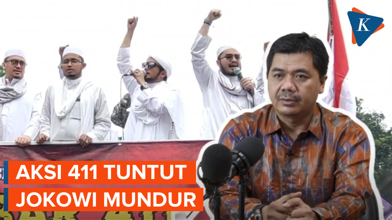 Tuntutan Aksi 411 Minta Presiden Jokowi Mundur Dinilai Absurd