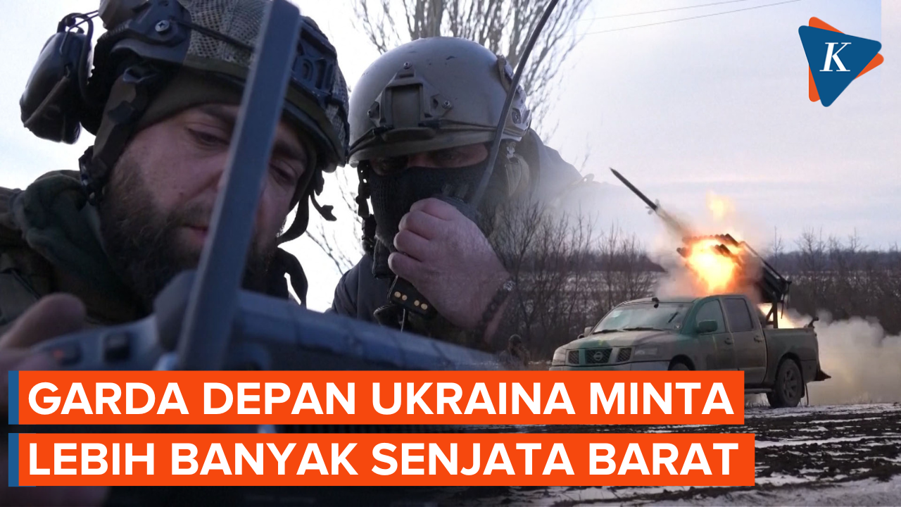 Tentara Ukraina di Garis Depan Meminta Lebih Banyak Senjata Barat