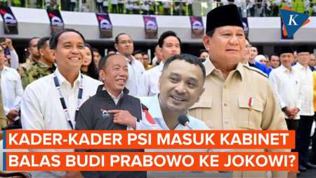 Banyak Kader PSI Masuk Kabinet, Pengamat Singgung Balas Budi ke Jokowi