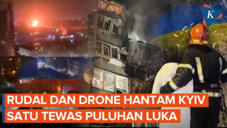 Serangan Besar-Besaran Rusia Ke Kyiv Tewaskan Lansia Di Ukraina