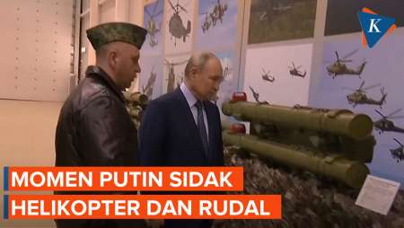 Putin Cek Rudal X-39 Milik Rusia Usai Tragedi Penembakan Konser Moskwa