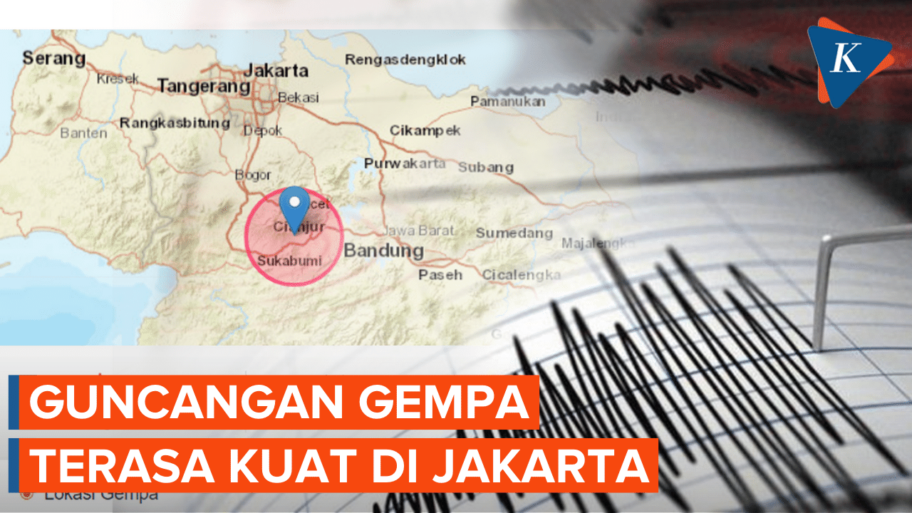 Cianjur Diguncang Gempa Magnitudo 5,6, Getaran Hingga Jakarta
