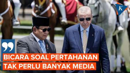 Bicara soal Pertahanan dengan Turkiye, Presiden Prabowo: Tak Perlu Banyak Media