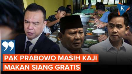 Gerindra: Kabinet Belum Dibahas Sama Sekali, Pak Prabowo Masih Kaji Makan Siang Gratis 