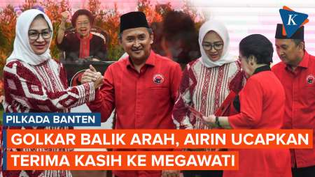 Akhirnya Didukung Golkar di Pilkada Banten, Airin: Terima Kasih, Bu Megawati