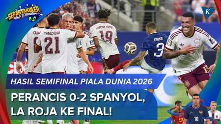 Hasil Perancis Vs Spanyol 0-2: La Roja Ke Final, Lawan Inggris Atau Argentina?