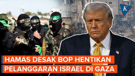 Hamas Desak Dewan Perdamaian Hentikan Pelanggaran Yang Dilakukan Israel Di Gaza