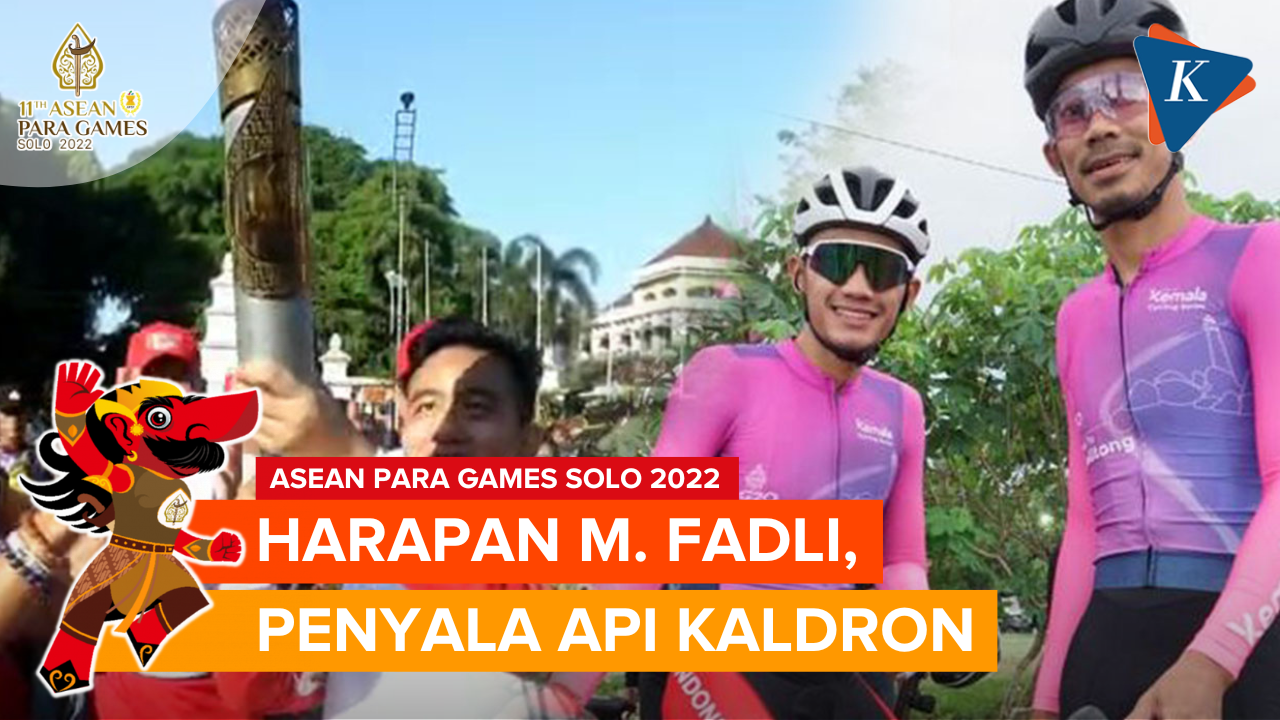 Penyala Api Kaldron ASEAN Para Games 2022 Yakin Indonesia Jadi Juara Umum