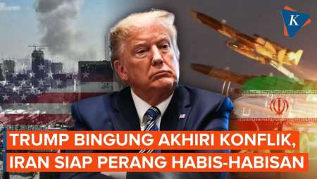 Trump Dinilai Bingung Akhiri Perang, Iran Janjikan Perlawanan Habis-habisan
