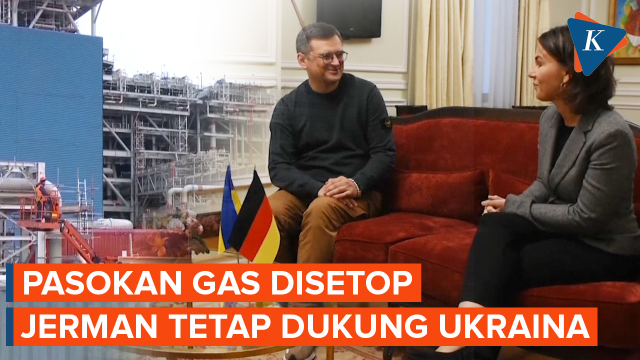 Jerman Tegas Dukung Ukraina Meski Pasokan Gasnya Disetop Rusia