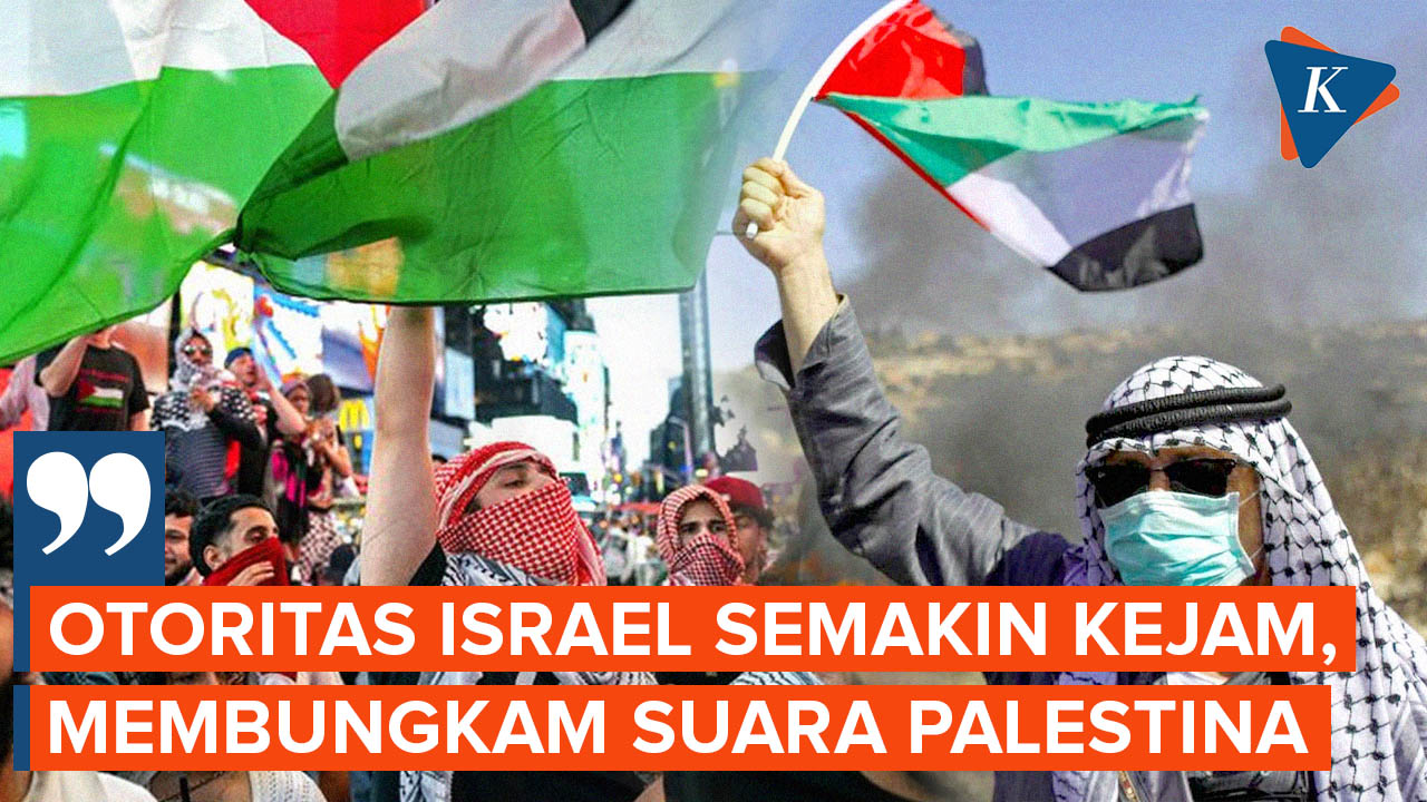 Israel Dikecam Usai Larang Pengibaran Bendera Palestina di Tempat Umum