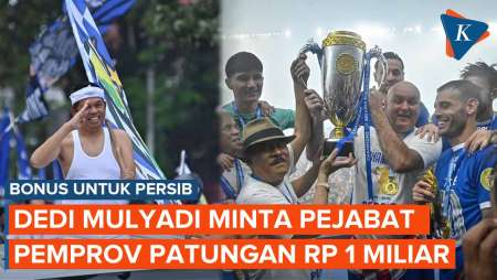 Dedi Mulyadi Minta Pejabat Pemprov Patungan Rp 1 Miliar untuk Bonus Juara Persib