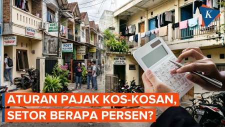 Kos-kosan Juga Kena Pajak, Begini Aturannya