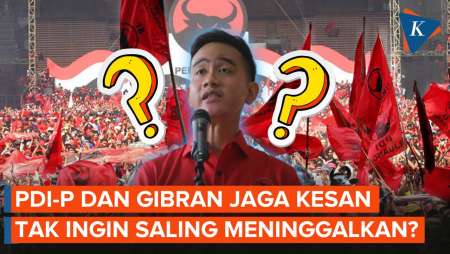 PDI-P dan Gibran Jadi Saling Tunggu Demi Jaga Kesan dan Citra Masing-masing?