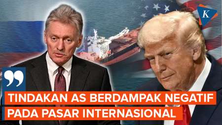 Reaksi Rusia Lihat AS Blokade Pelabuhan Iran
