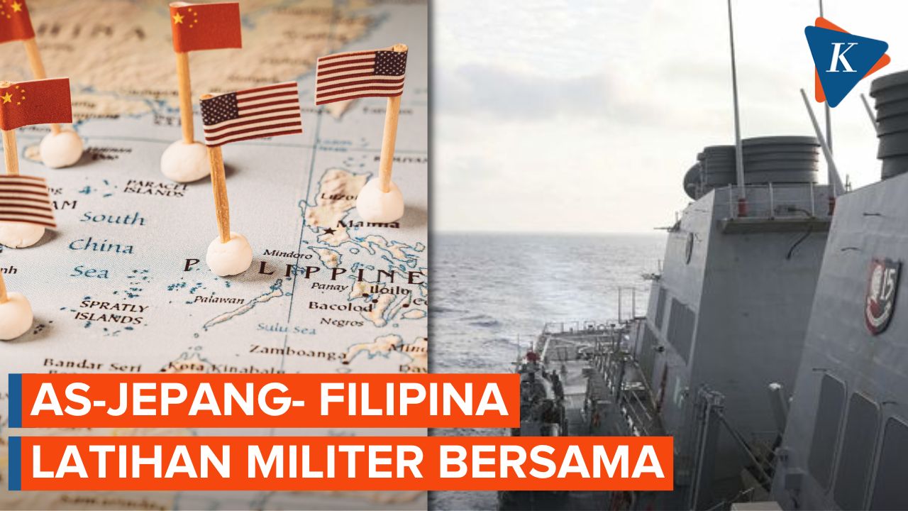 AS, Jepang, Filipina Perkuat Latihan Militer di Tengah Persaingan dengan China