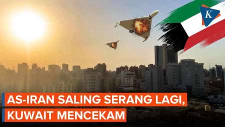 Sirene Meraung Di Kuwait Saat AS-Iran Saling Serang