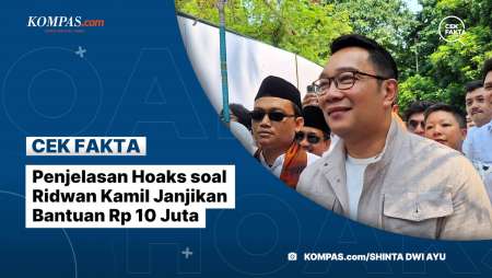 Penjelasan Hoaks soal Ridwan Kamil Janjikan Bantuan Rp 10 Juta