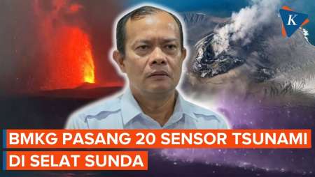 Anak Krakatau Erupsi, BMKG Pasang 20 Sensor Tsunami Di Selat Sunda