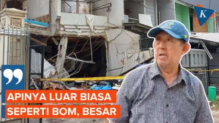 [FULL] Kesaksian Warga, Tabung Gas 12 Kg Meledak di Cengkareng Seperti Bom