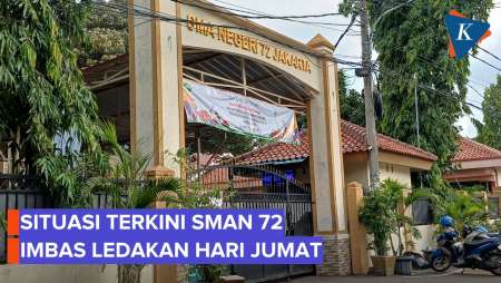 Situasi SMAN 72 Jakarta, Tiga Hari Setelah Ledakan