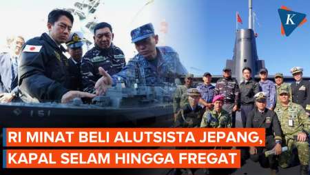Indonesia Tertarik Beli Alutsista Jepang, Dari Kapal Selam Hingga Fregat