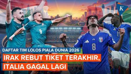 Daftar 48 Negara Peserta Piala Dunia 2026, Irak Lolos, Italia Gagal Lagi
