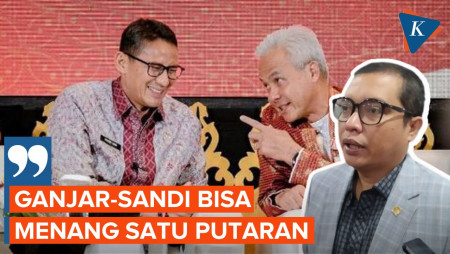 PPP Yakin Ganjar-Sandiaga Bisa Menang Satu Putaran