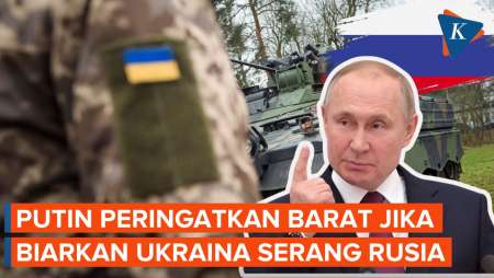 Putin Beri Peringatan! Tak Akan Biarkan Ukraina Pakai Senjata Jarak…