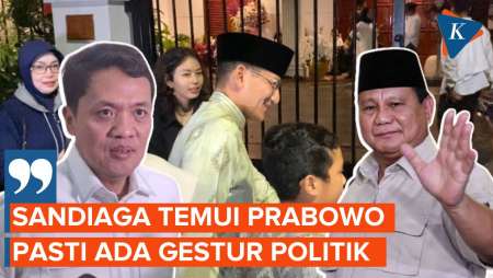 Gerindra Ungkap Maksud Sandiaga Temui Prabowo di Momen Lebaran