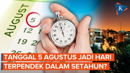 Tanggal 5 Agustus Jadi Hari Terpendek dalam Setahun, Kenapa Bisa?