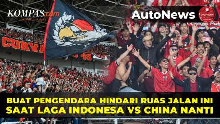 Ada Laga Indonesia vs China, Pengendara Diimbau Hindari Kawasan GBK