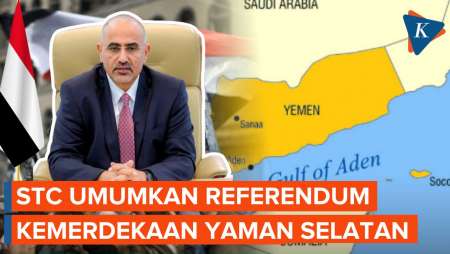 Memanas! STC Umumkan Referendum Kemerdekaan Yaman Selatan, Tantang Pemerintah Dan Arab Saudi