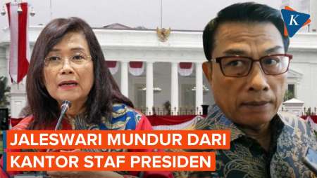 Usai Mahfud, Jaleswari Pramodhawardani Umumkan Mundur dari Kantor Staf Presiden