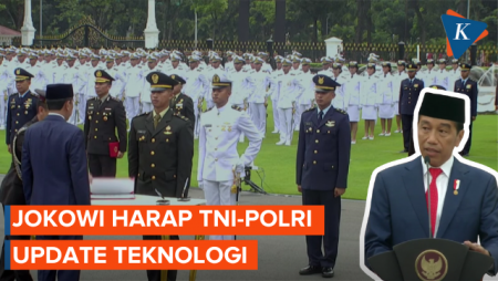 Jokowi Minta TNI-Polri Muda 